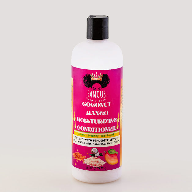16 oz. Coconut & Mango Rice Water Conditioner with Fenugreek