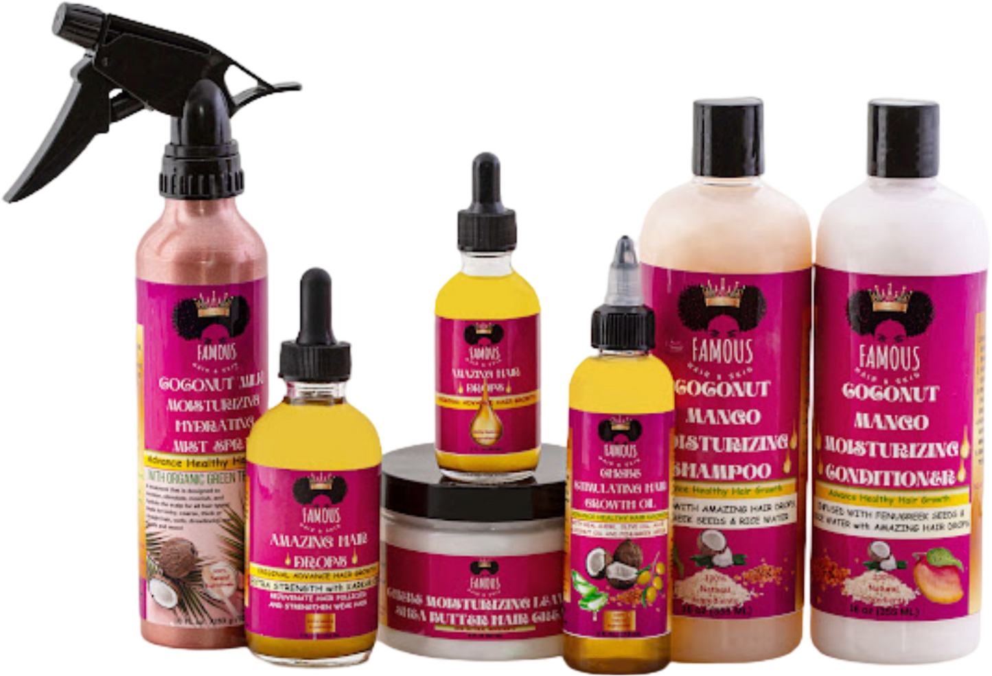 60 oz. Hair growth collection
