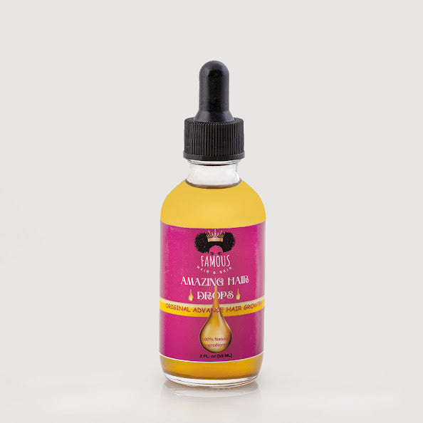 2 oz. Amazing hair growth drops with Jamaican Black Castor Oil