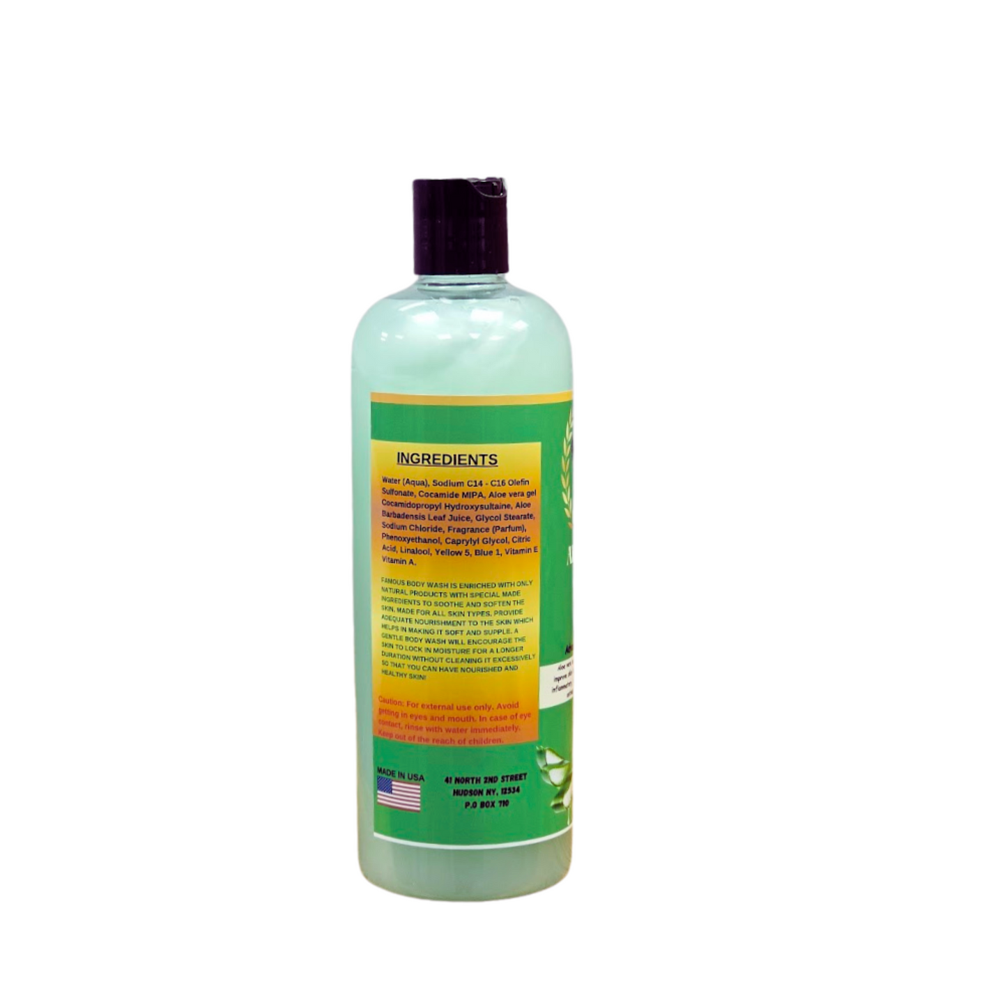 16 oz. Aloe Vera Scented Body Wash