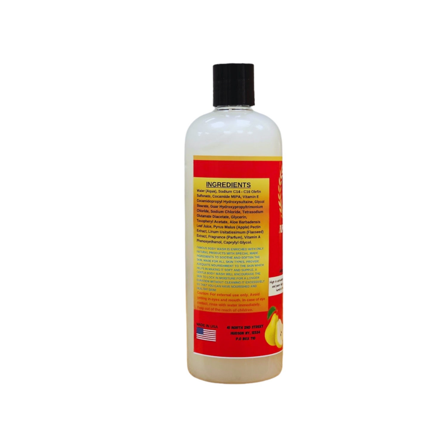 16 oz. Apple Pear Scented Body Wash