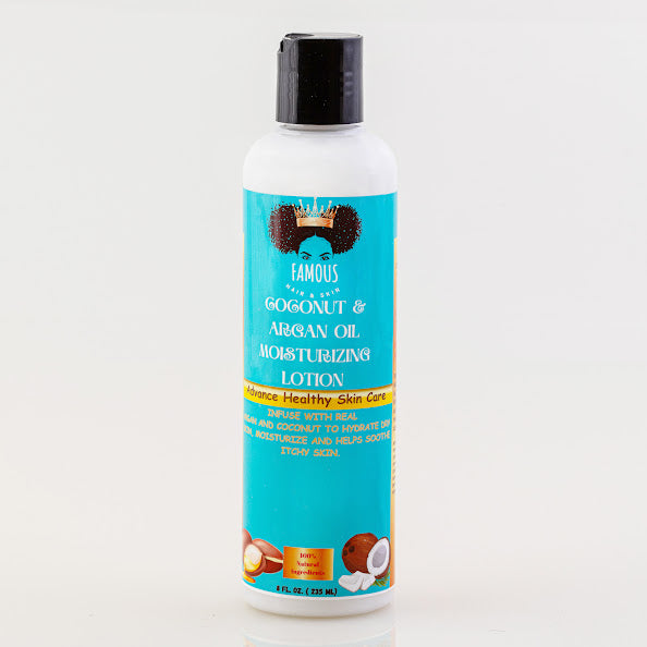 24 oz. Coconut & Argan Oil Body wash and Lotion Duo set