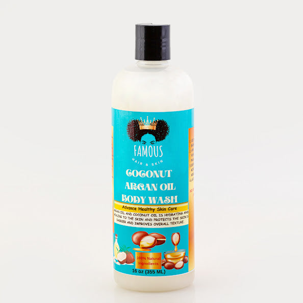 24 oz. Coconut & Argan Oil Body wash and Lotion Duo set