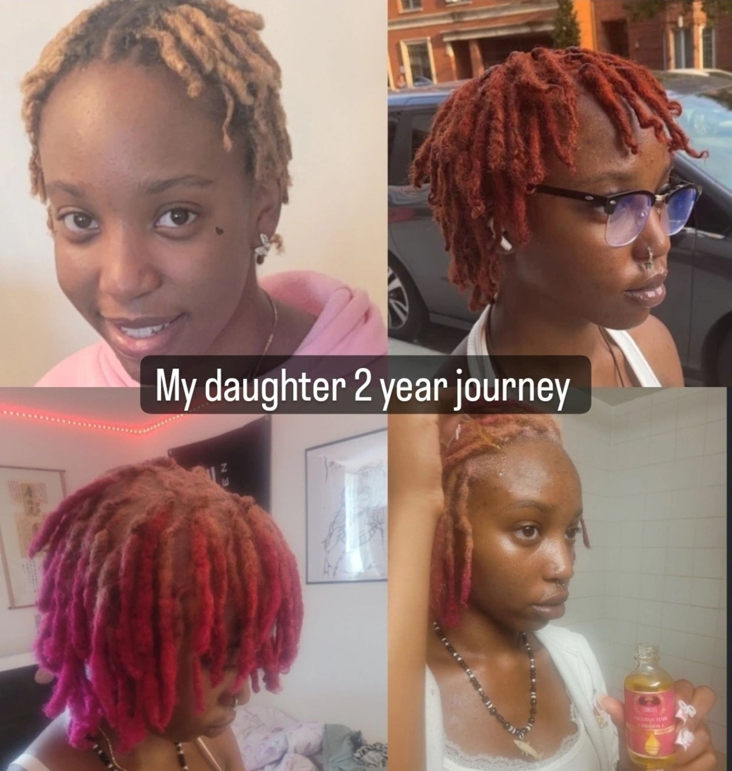 2 oz. Amazing hair growth drops with Jamaican Black Castor Oil