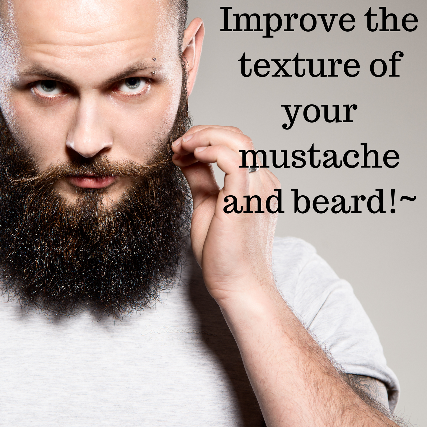 2 oz. Men Mustache and Beard Hydrating Mist spray