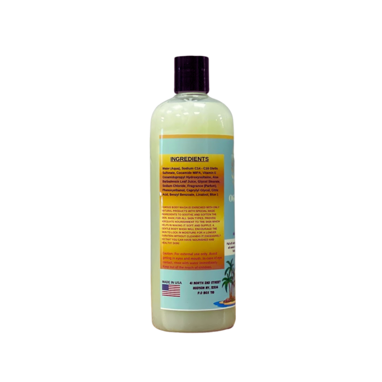 16 oz. Ocean Breeze Scented Body Wash