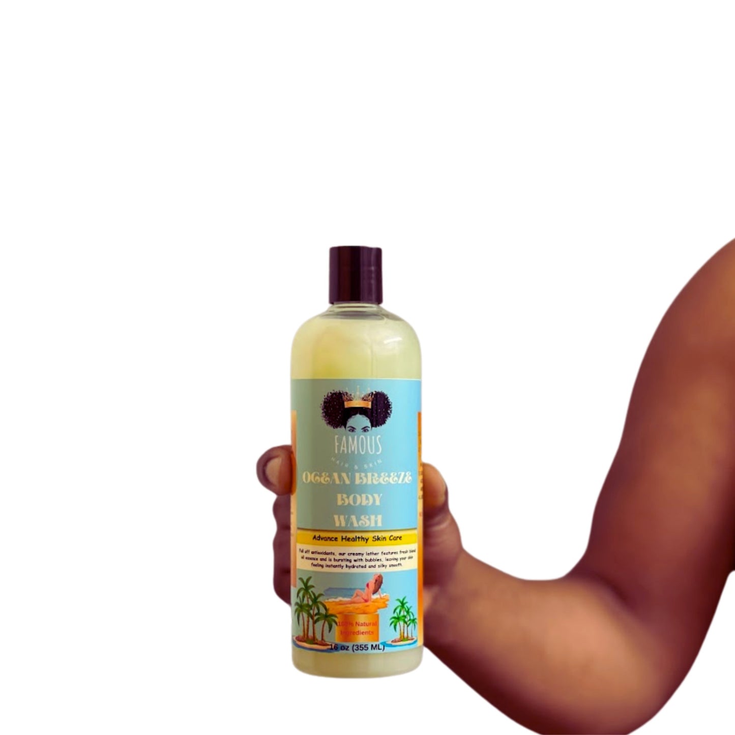16 oz. Ocean Breeze Scented Body Wash