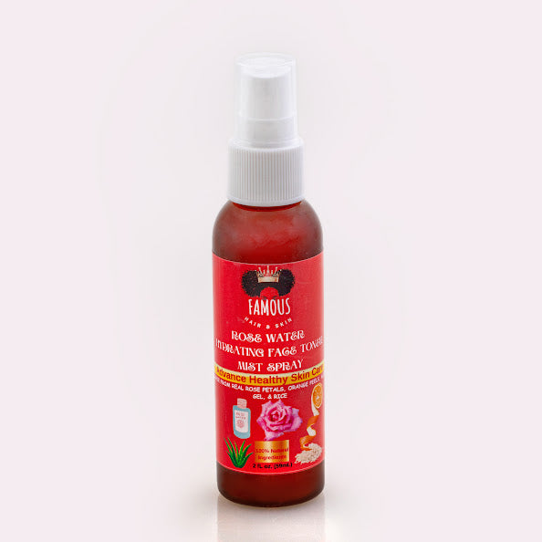 2 oz. Rose Water Hydrating Face Toner Mist spray