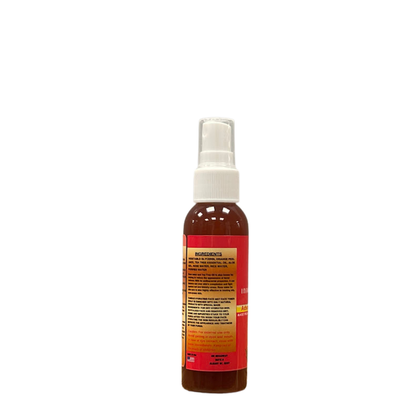 2 oz. Rose Water Hydrating Face Toner Mist spray