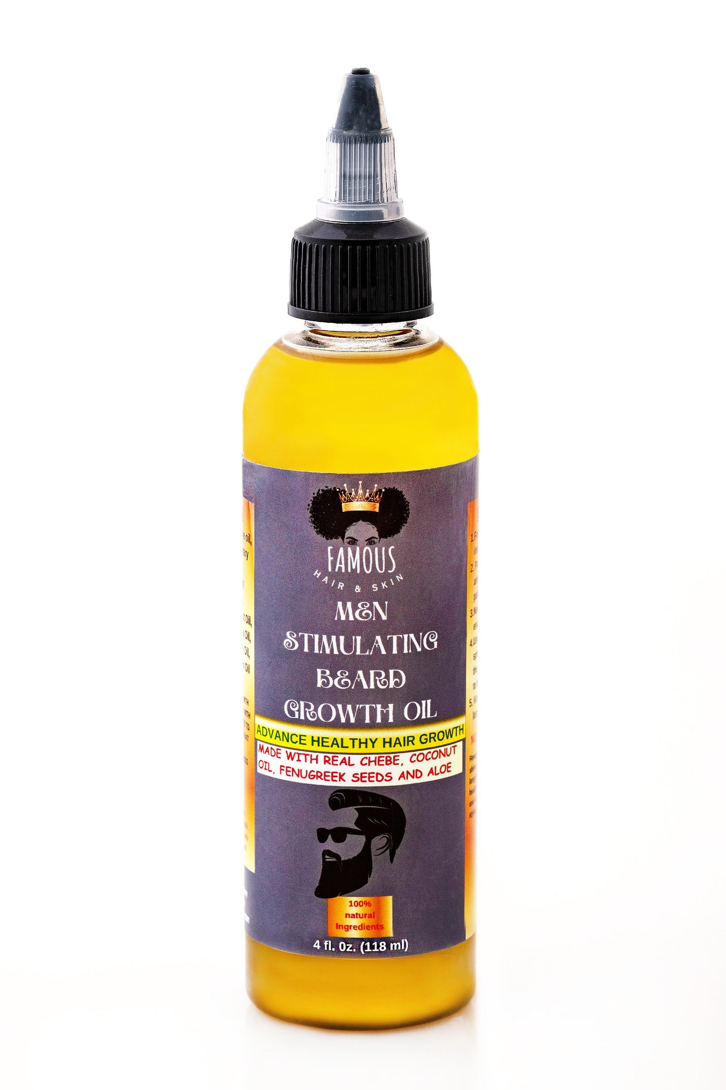 4 oz. Men Stimulating Beard Oil