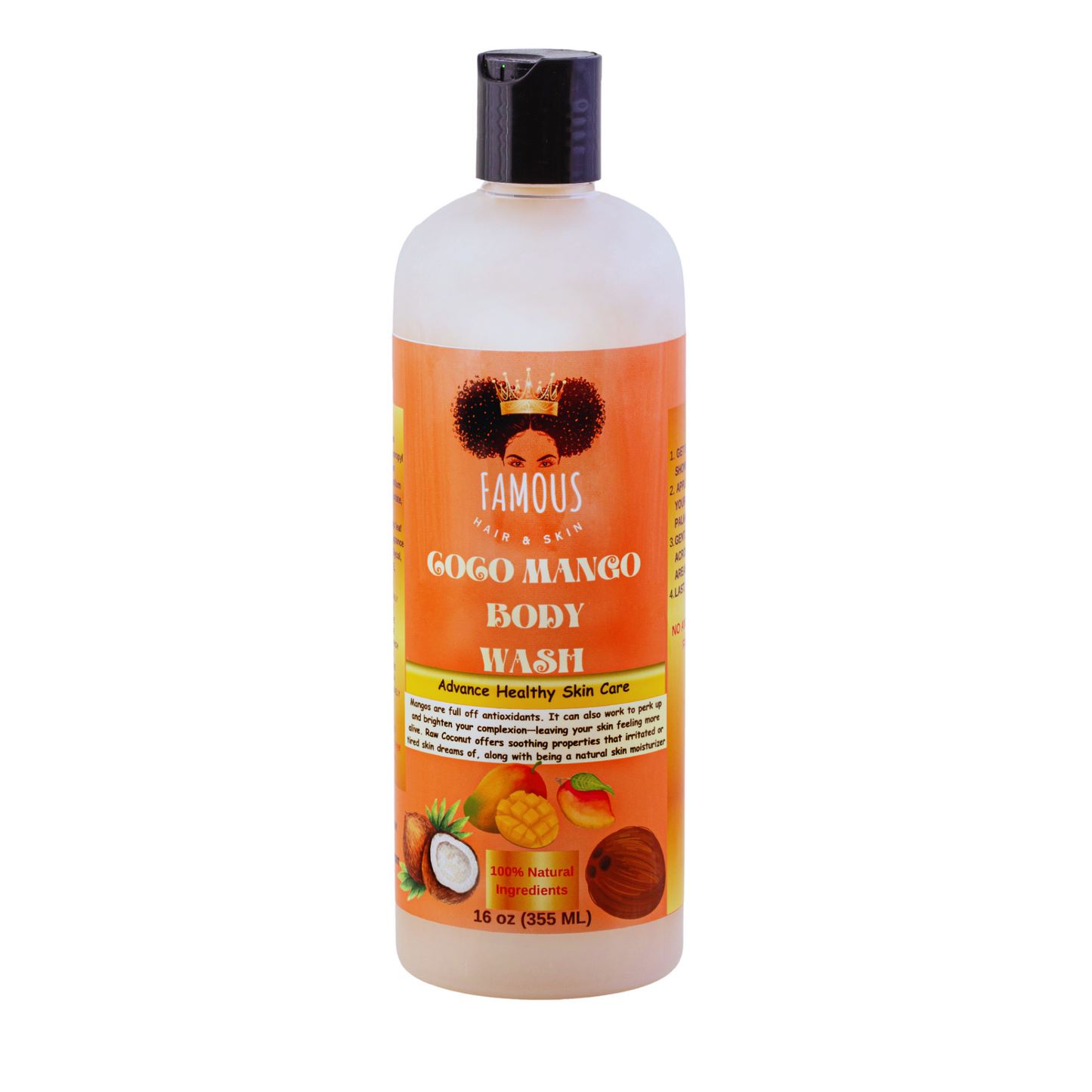 16 oz. Coco Mango Scented Body Wash