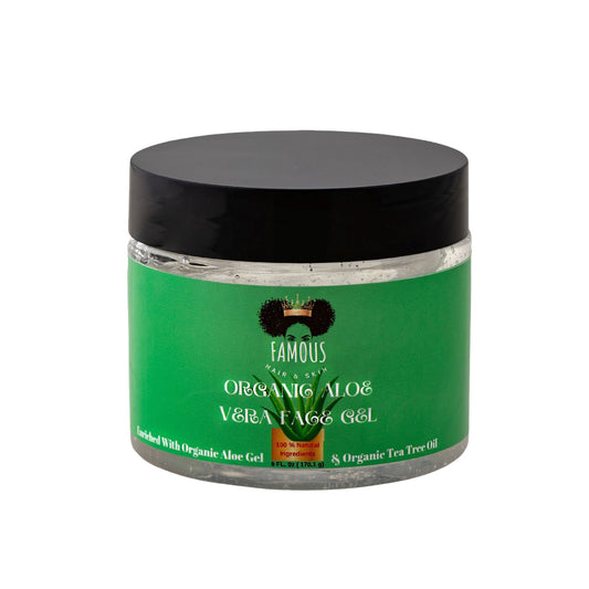 6 oz. Aloe Vera Face Gel with Tea tree oil