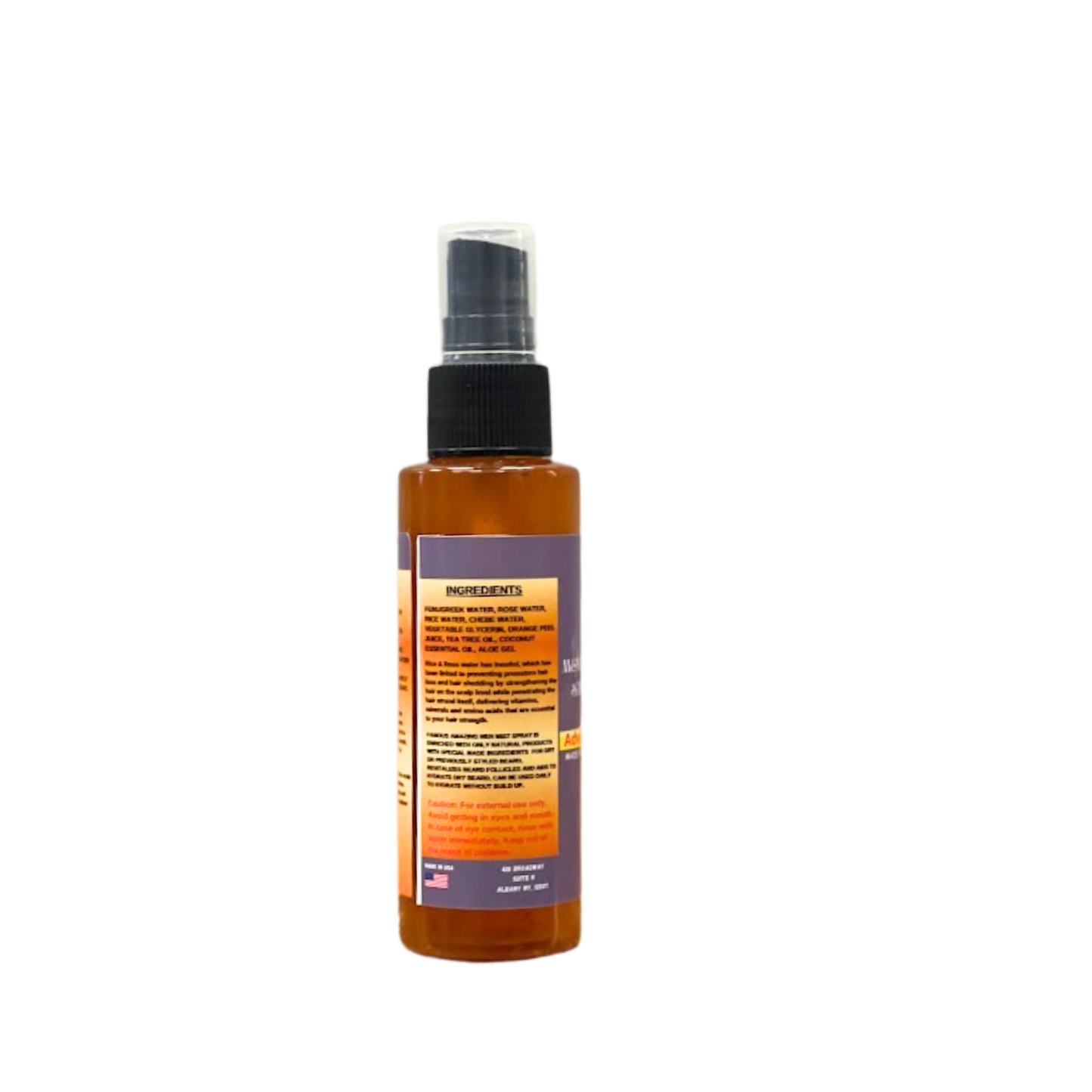 2 oz. Men Mustache and Beard Hydrating Mist spray