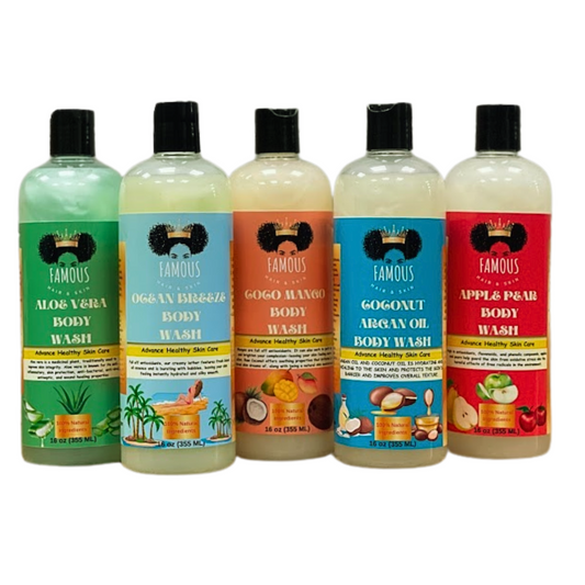 80 oz. Five Scented Body Wash Collection