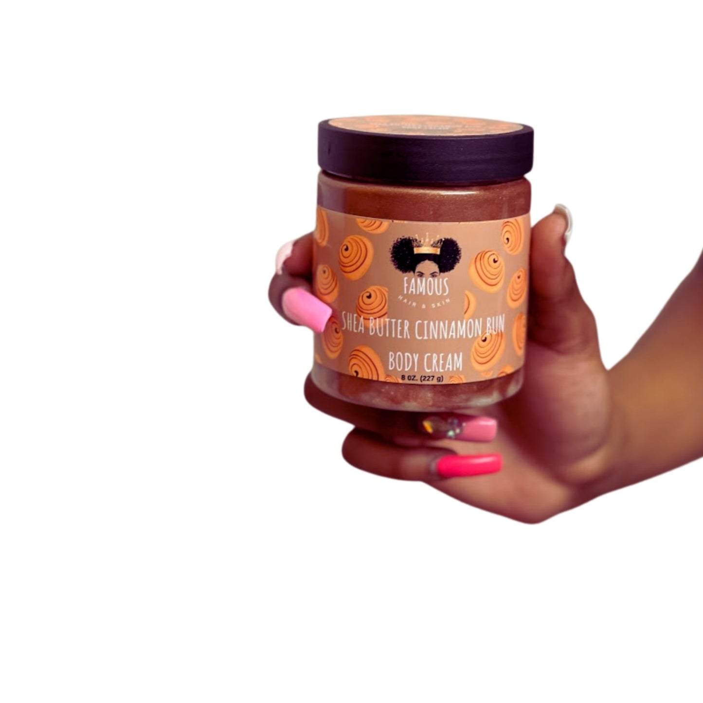 8 oz. Shea Butter Scented Cinnamon Bun Body Cream