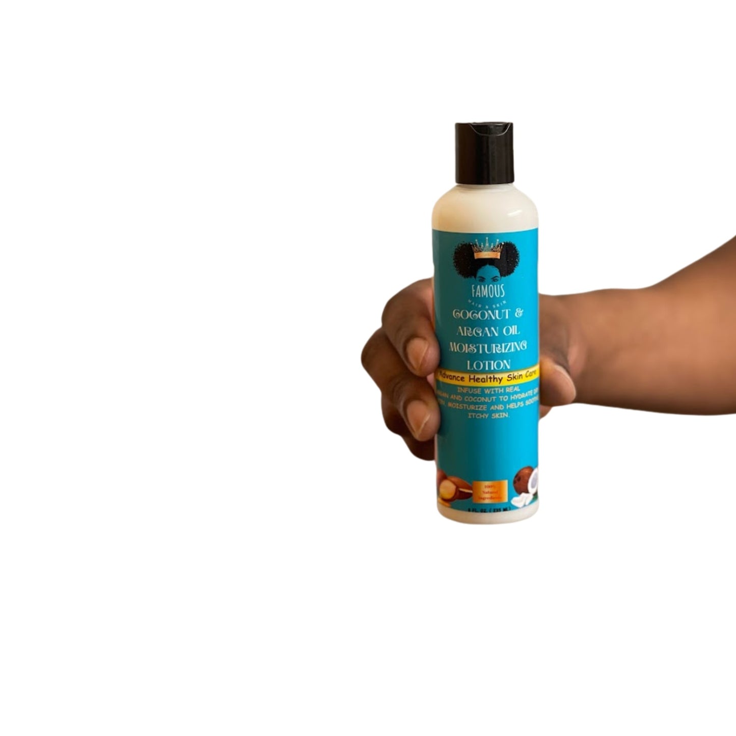 8 oz. Coconut and Argan oil Body Lotion