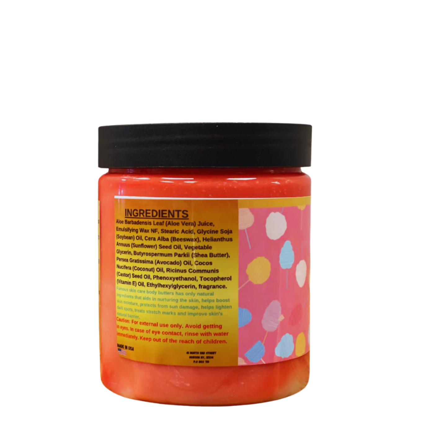 8 oz Shea Butter Scented Cotton Candy Body Cream