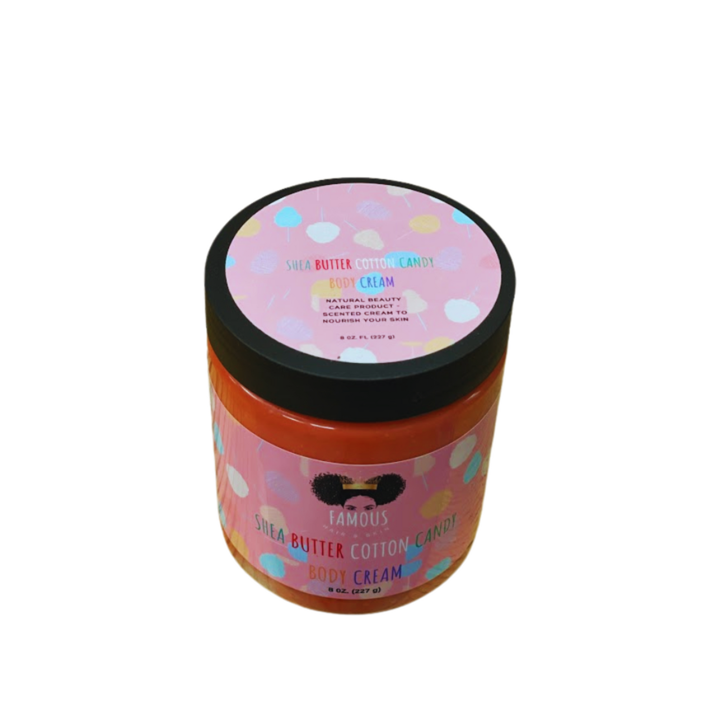 8 oz Shea Butter Scented Cotton Candy Body Cream