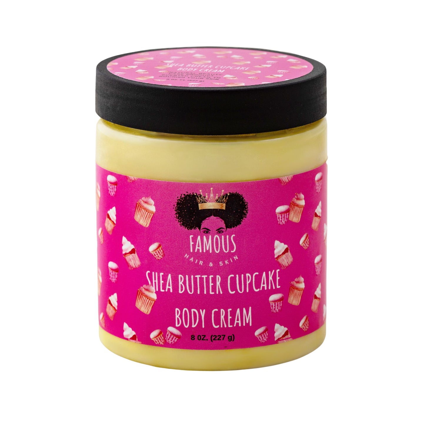 8 oz. Shea Butter Scented Cupcake Body Cream