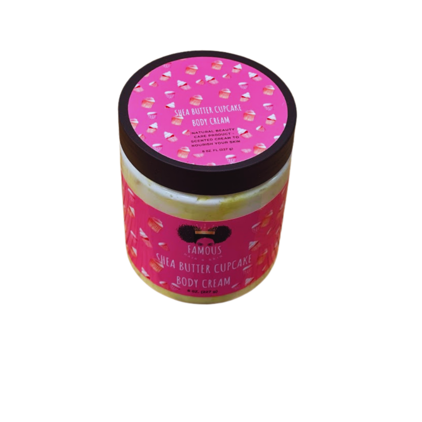 8 oz. Shea Butter Scented Cupcake Body Cream