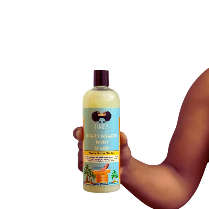 16 oz. Ocean Breeze Scented Body Wash