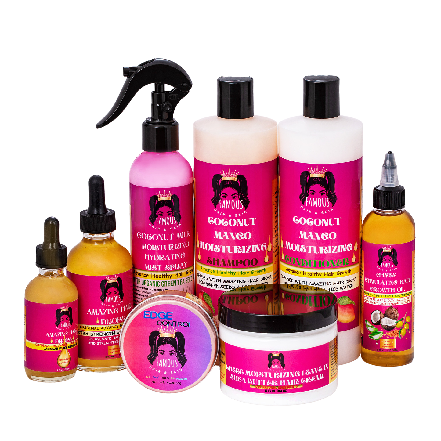 64 oz. Amazing Hair growth collection kit