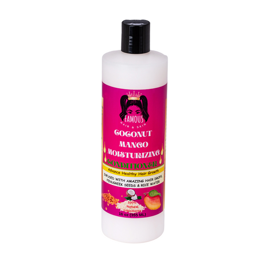16 oz. Coconut & Mango Rice Water Conditioner with Fenugreek