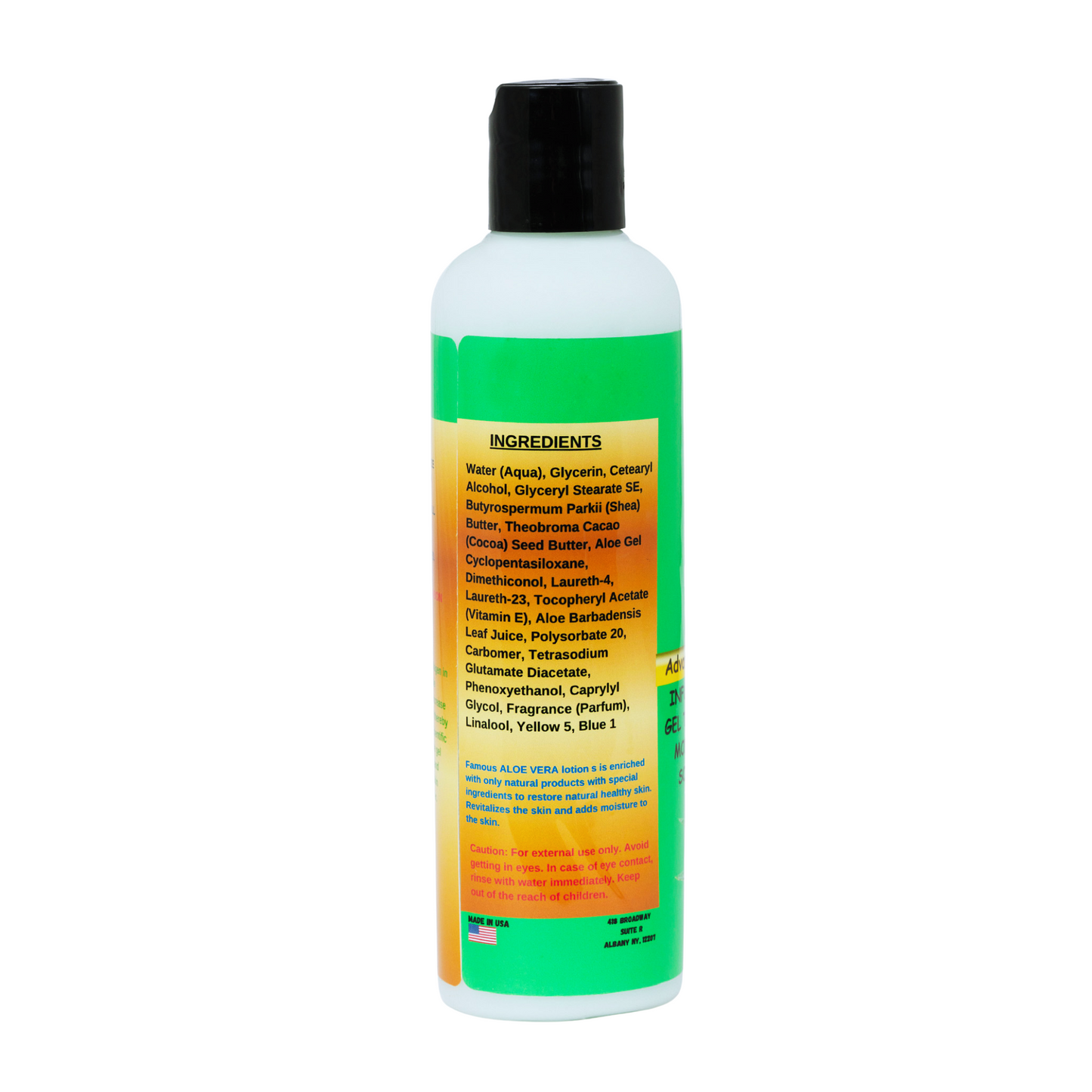 8 oz. Aloe Vera lotion with Shea Butter