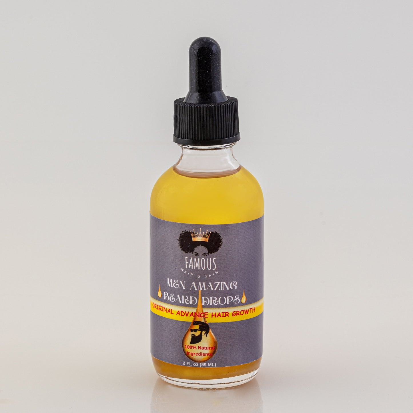 2 oz. Men Amazing beard Growth Drops