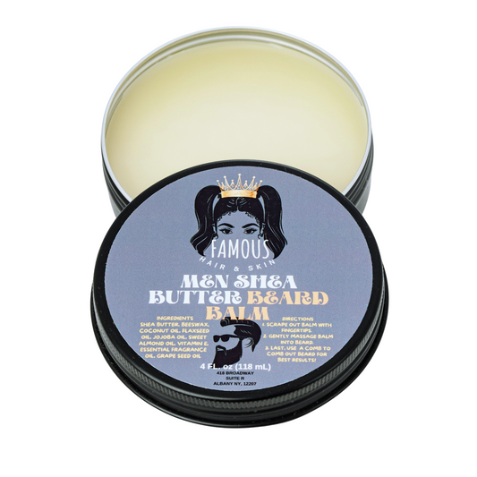4 oz. Men Shea Butter Beard balm