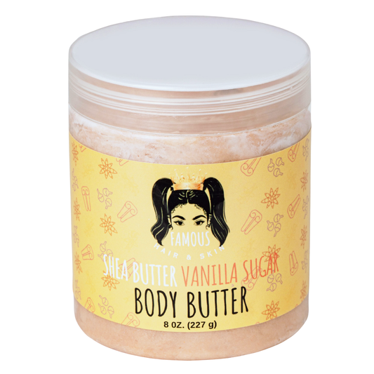 8 oz. Shea Butter Scented Vanilla Sugar Body Butter