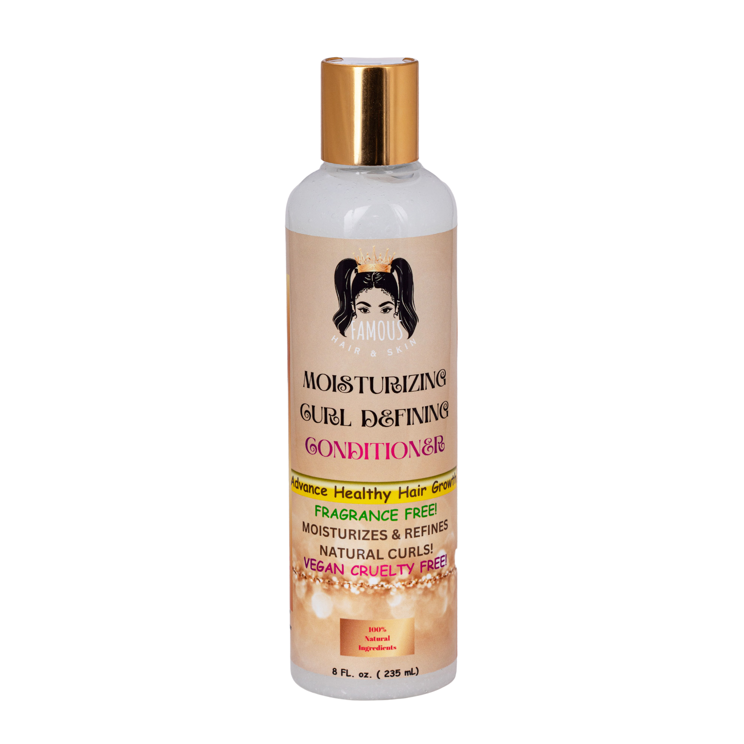8 oz. Moisturizing Curl Defining Fragrance Free Conditioner