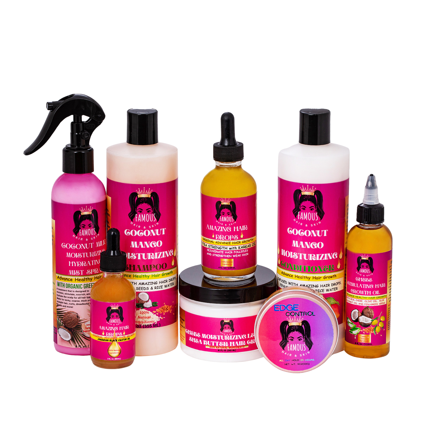 64 oz. Amazing Hair growth collection kit