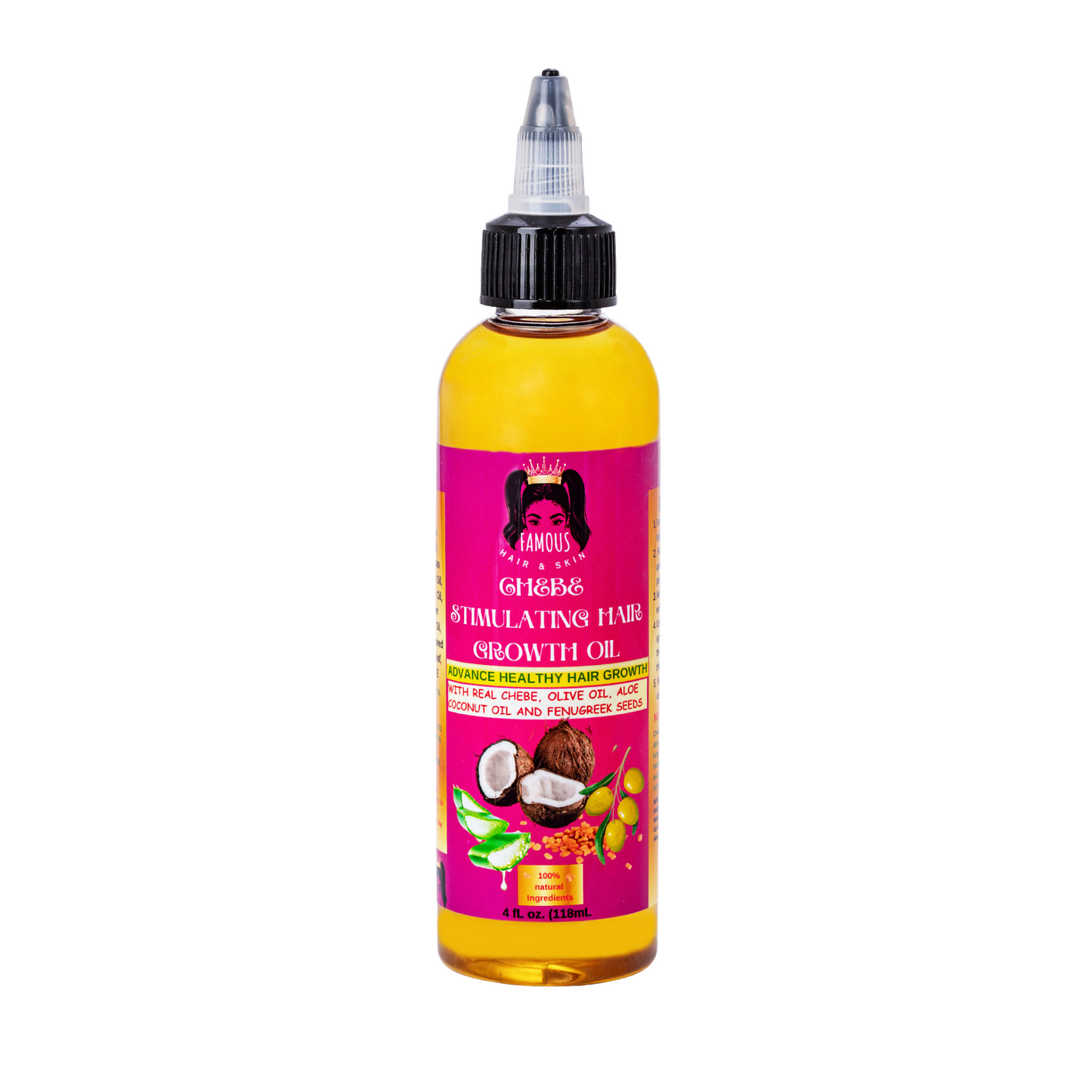 10 oz. Amazing Oil Drops Hair Growth kit/ African stimulating chebe treatment oil/Jamaican Black Castor Oil drops/Extra strength karkar oil drops.