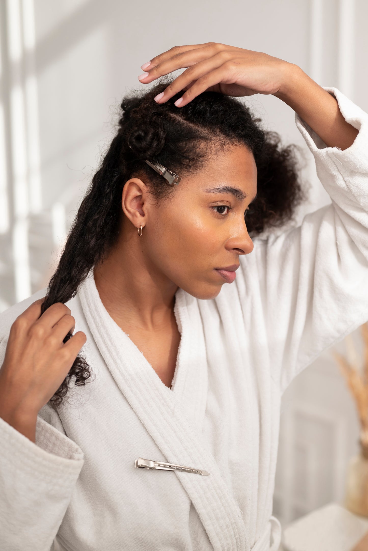 16 oz. Moisturizing Curl Defining Fragrance Free Shampoo and Conditioner Set