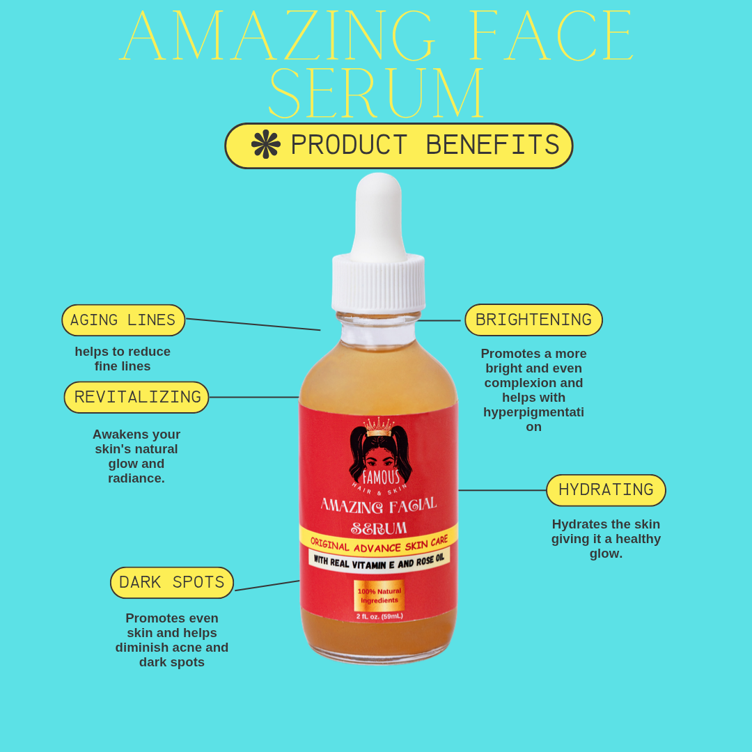 2 oz. Amazing Face Serum with Rose Oil