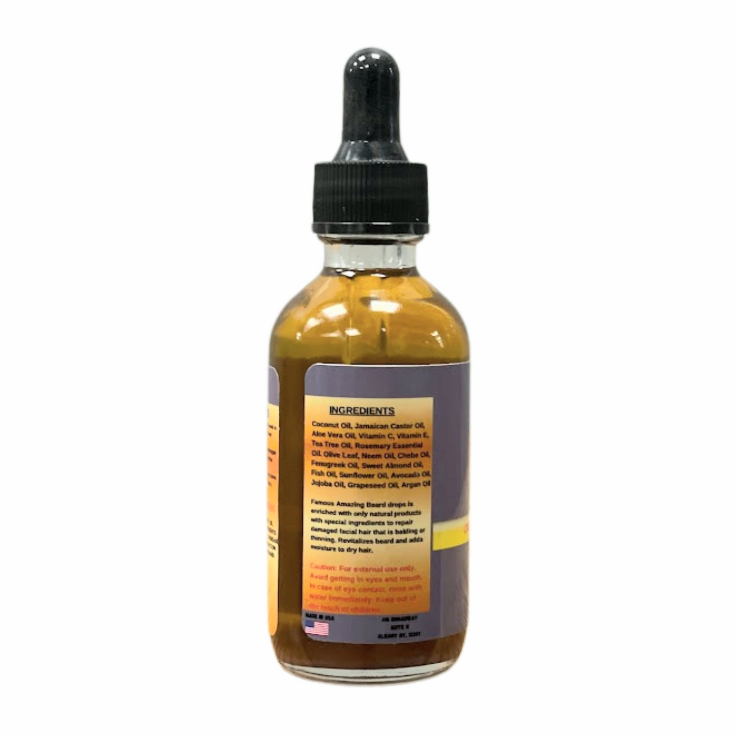 2 oz. Men Amazing beard Growth Drops
