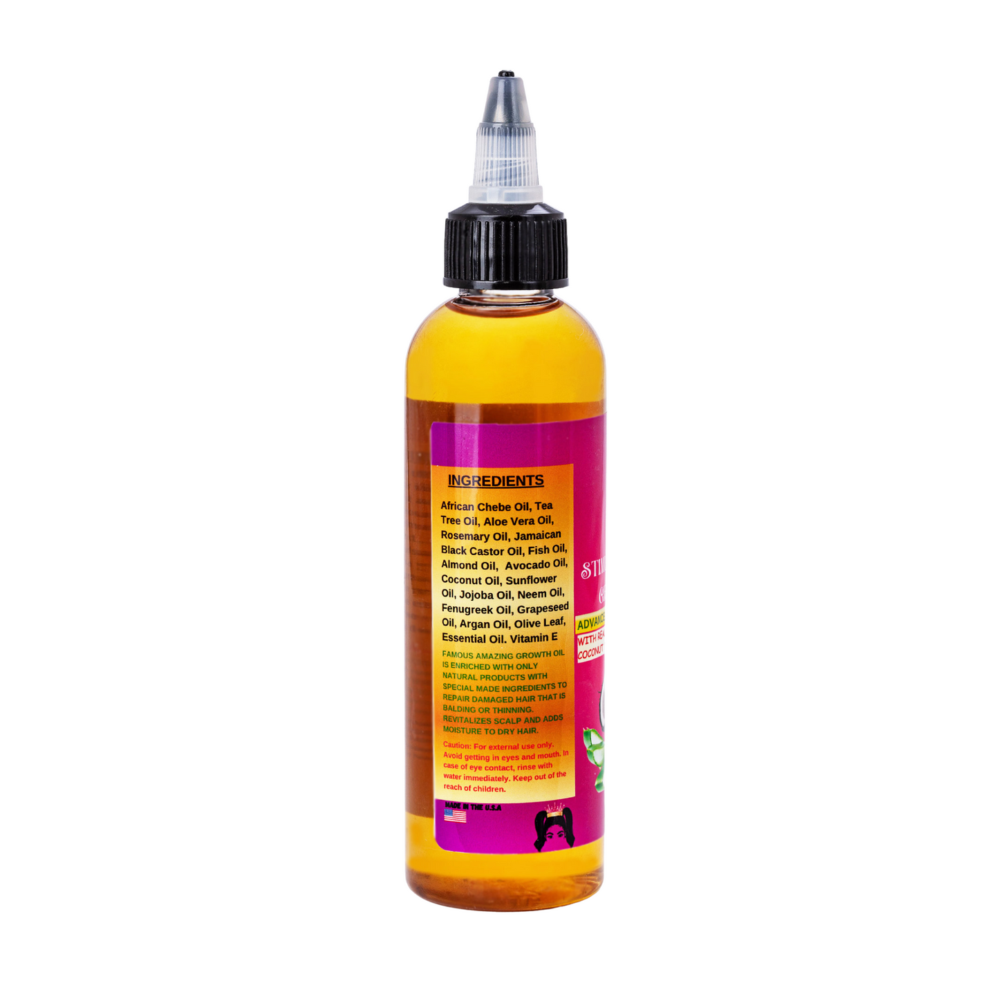 4 oz. Chebe Stimulating Hair Growth Oil.