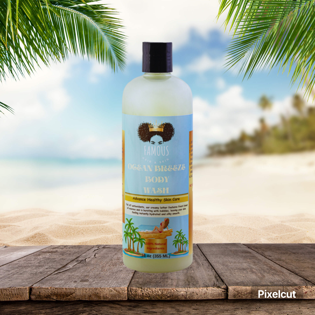 16 oz. Ocean Breeze Scented Body Wash