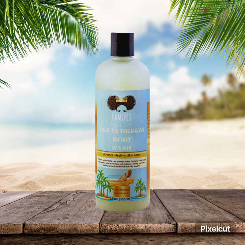 16 oz. Ocean Breeze Scented Body Wash