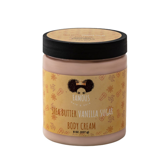 8 oz. Shea Butter Scented Vanilla Sugar Body Cream