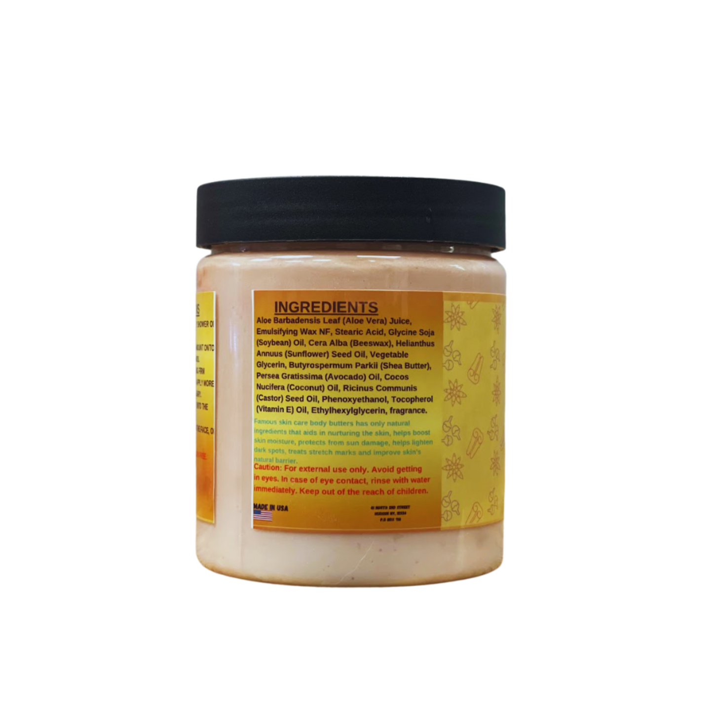 8 oz. Shea Butter Scented Vanilla Sugar Body Cream