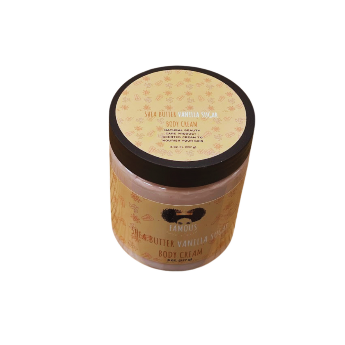 8 oz. Shea Butter Scented Vanilla Sugar Body Cream
